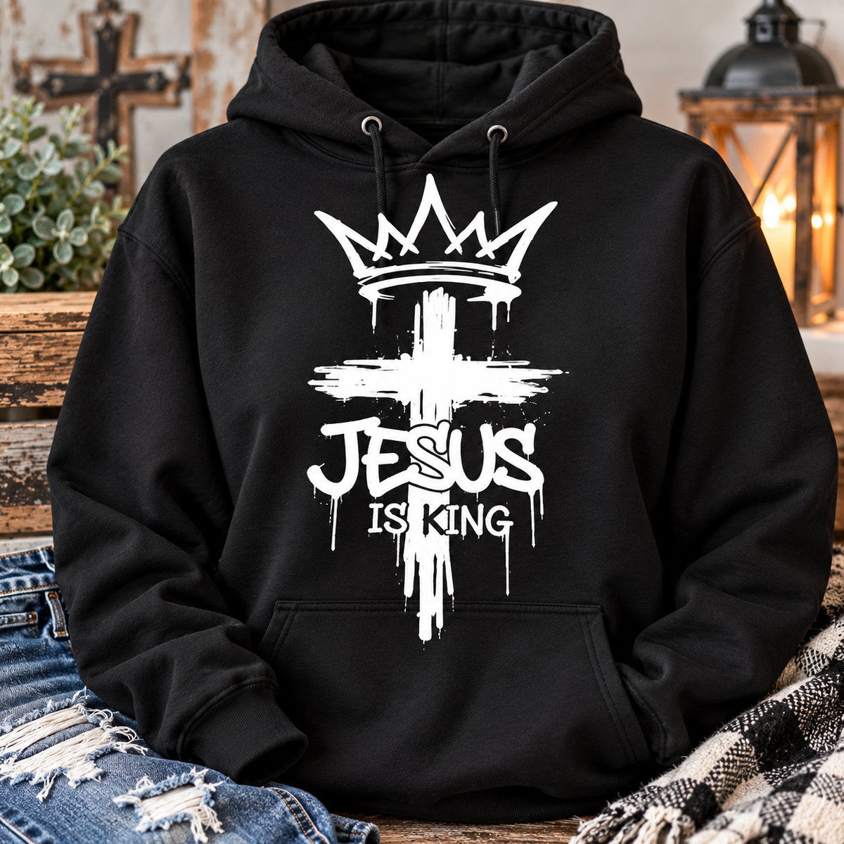 Jesus Is King Hoodie