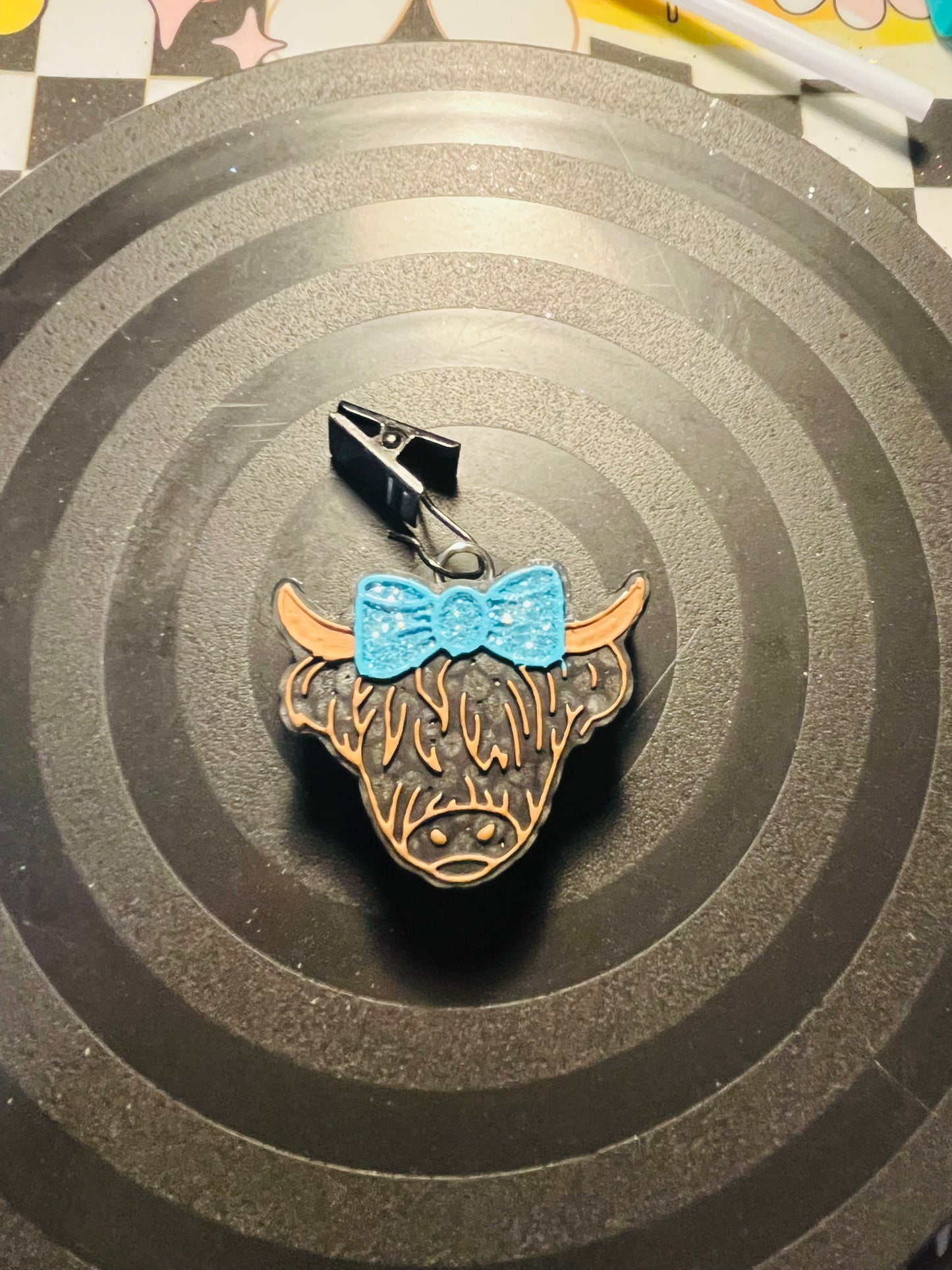 Highland Cow Vent Clips (set of 2)