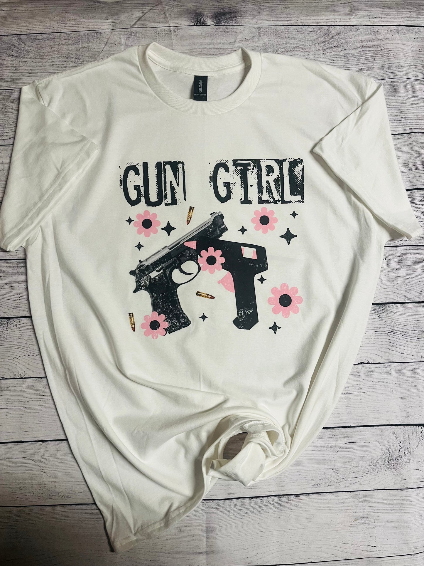 Gun Girl T Shirt