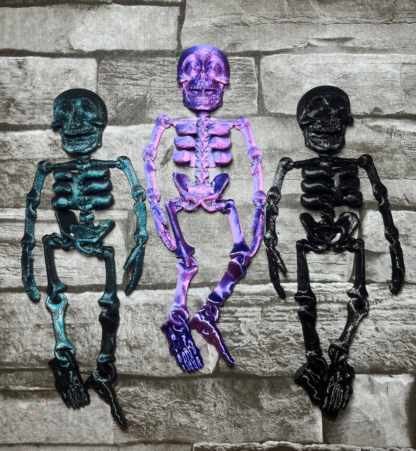 Movable Skeleton Fridge Magnet