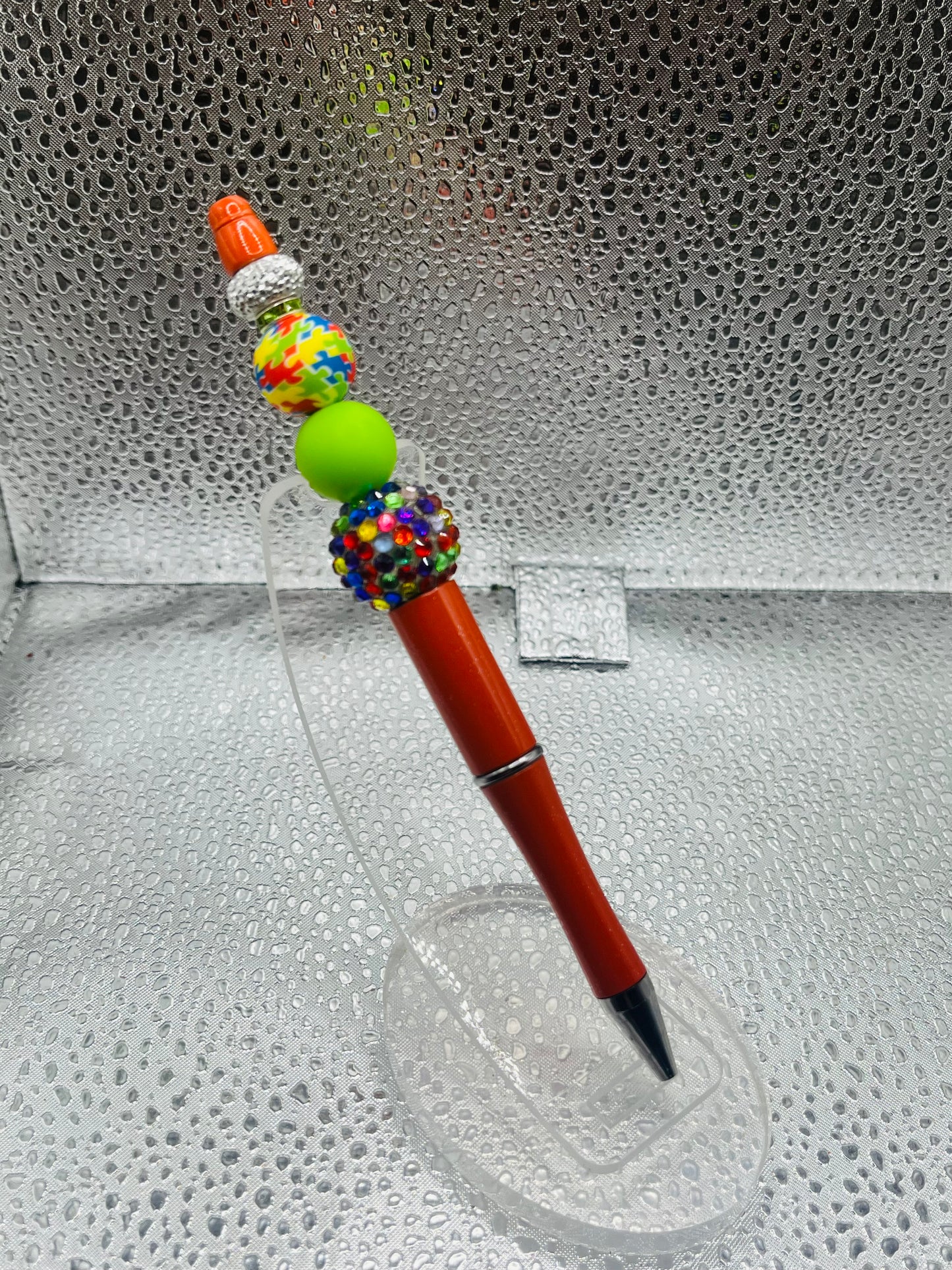 Autism Awareness Pen Orange