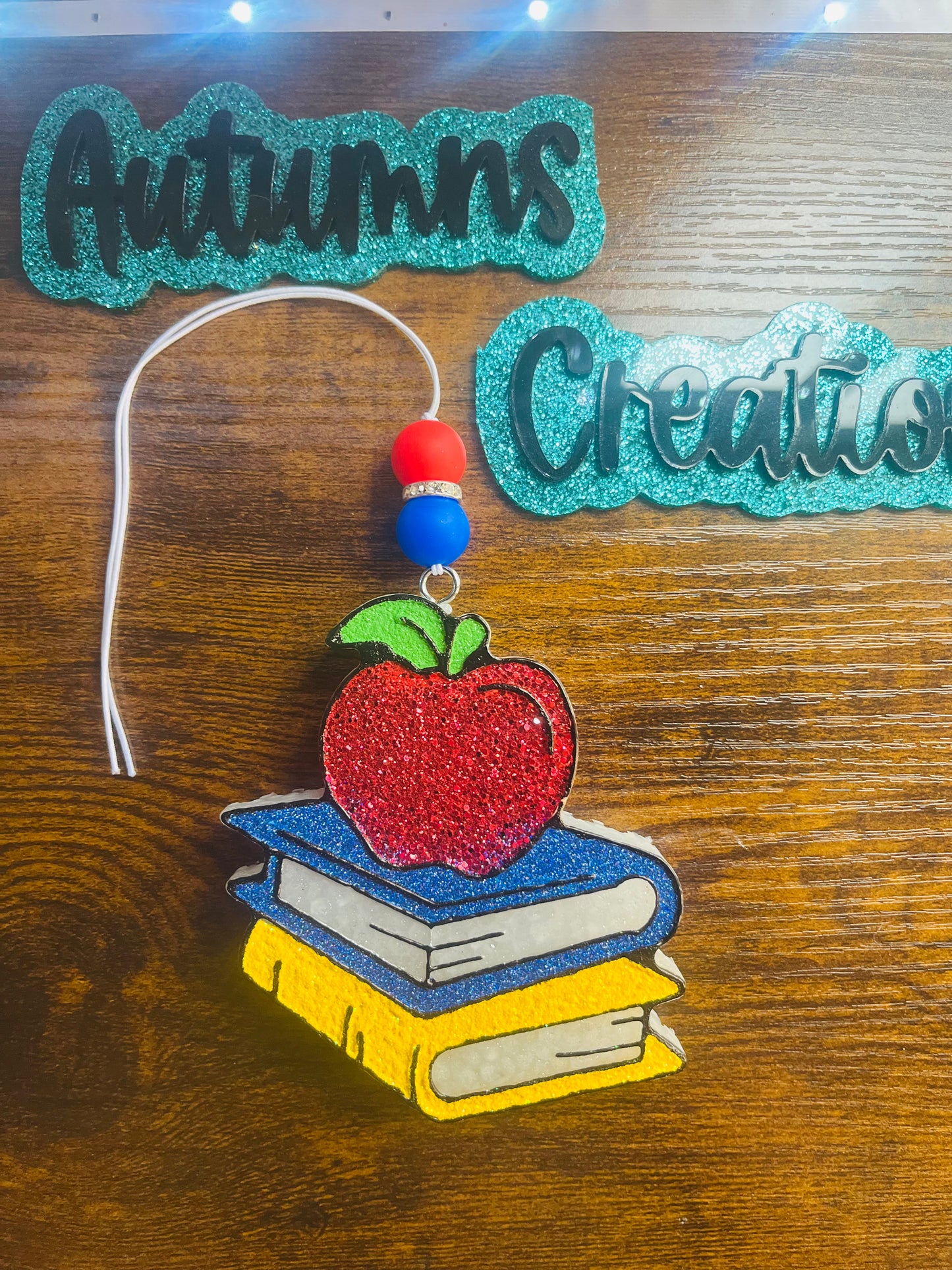 Apple With Books