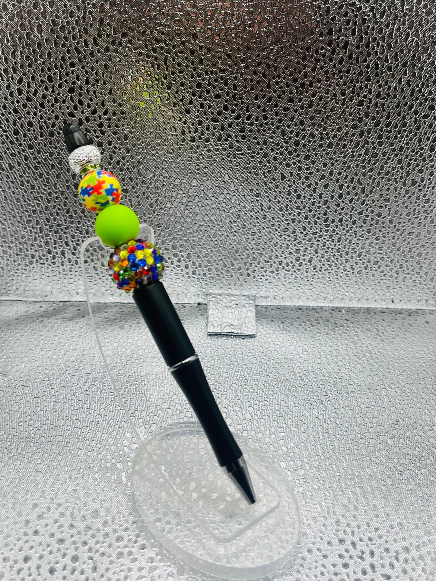 Autism Awareness Pen Black