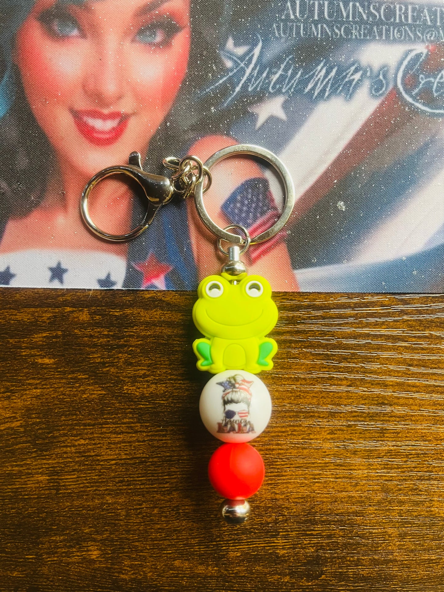 šø American Mama Keychain