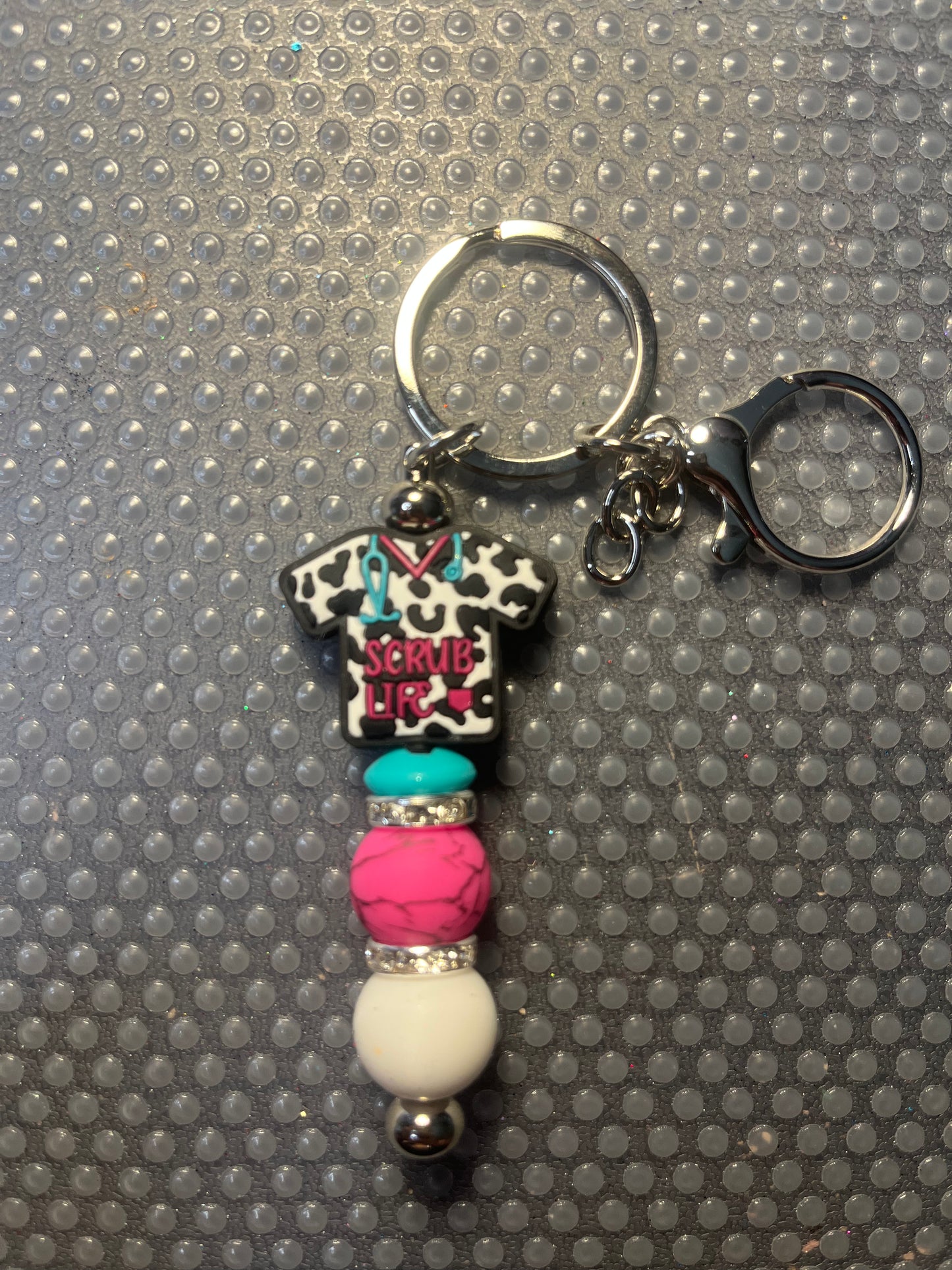 Scrub Life Keychain