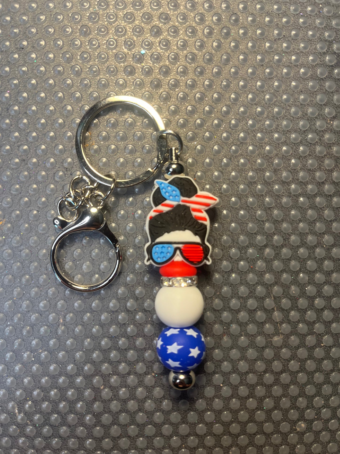 American Mama Keychain