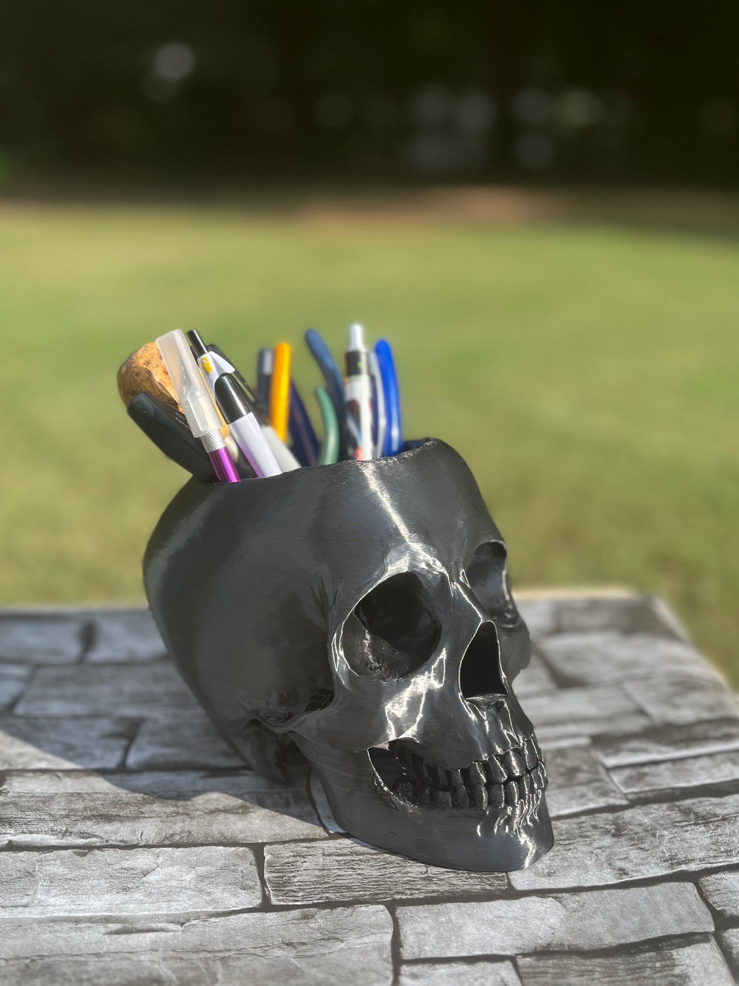 Skull Desk Organizer/Planter