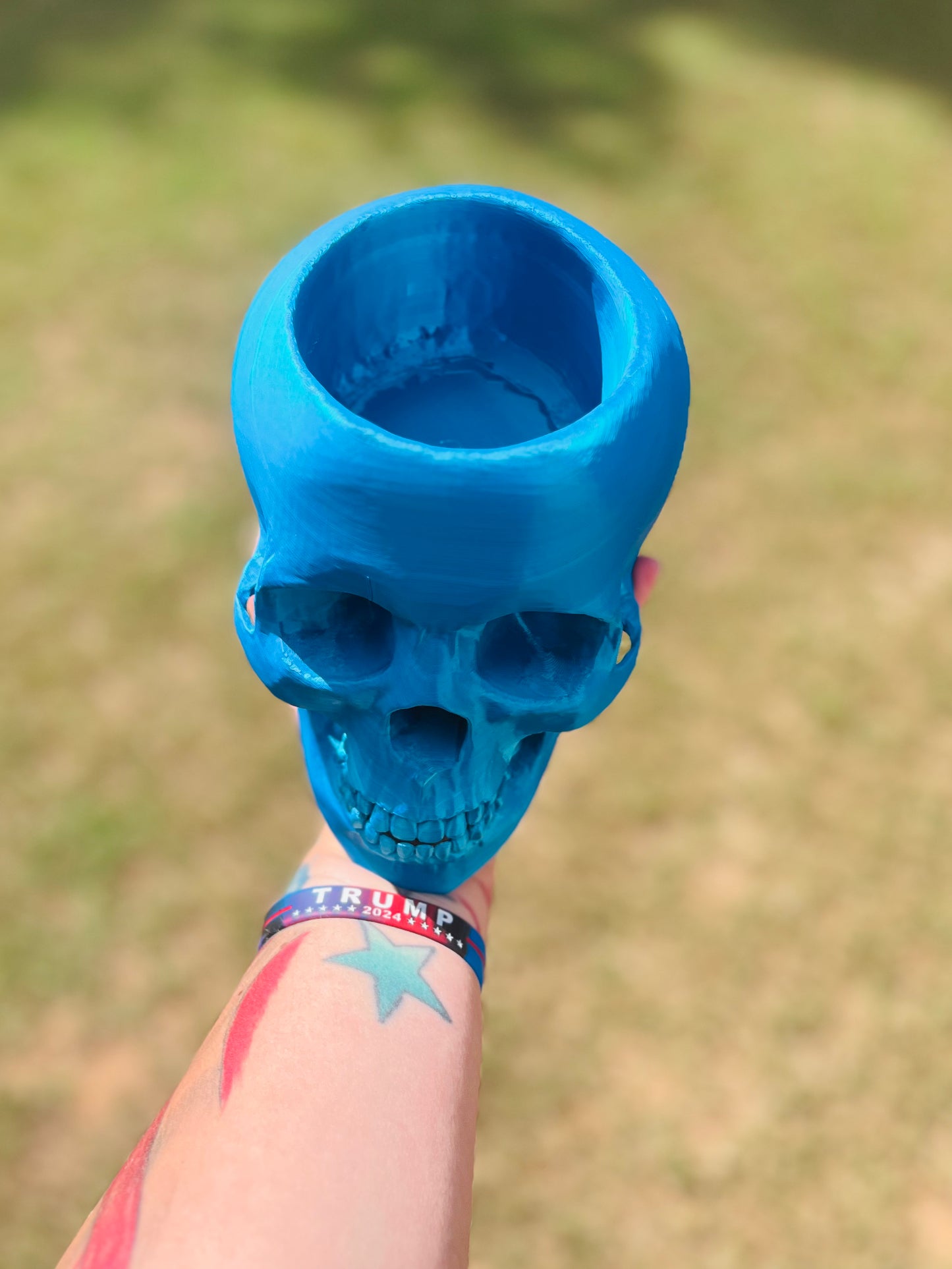 Skull Desk Organizer/Planter