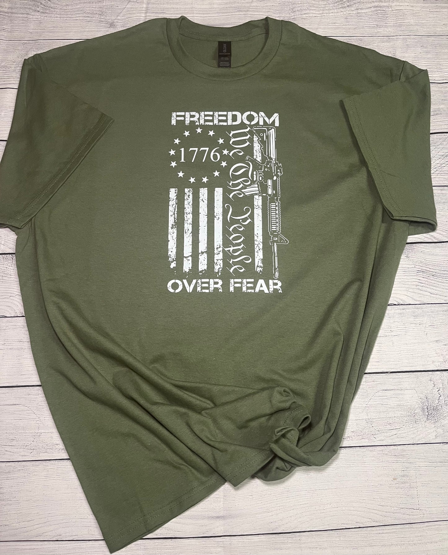 Freedom Over Fear T Shirt