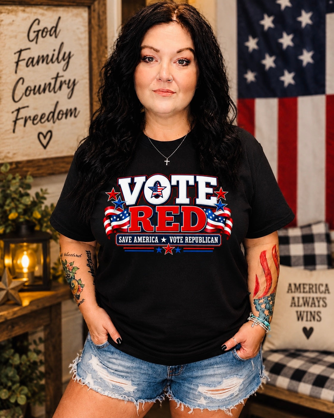 Vote Red (Pre Order -please allow a few extra days)