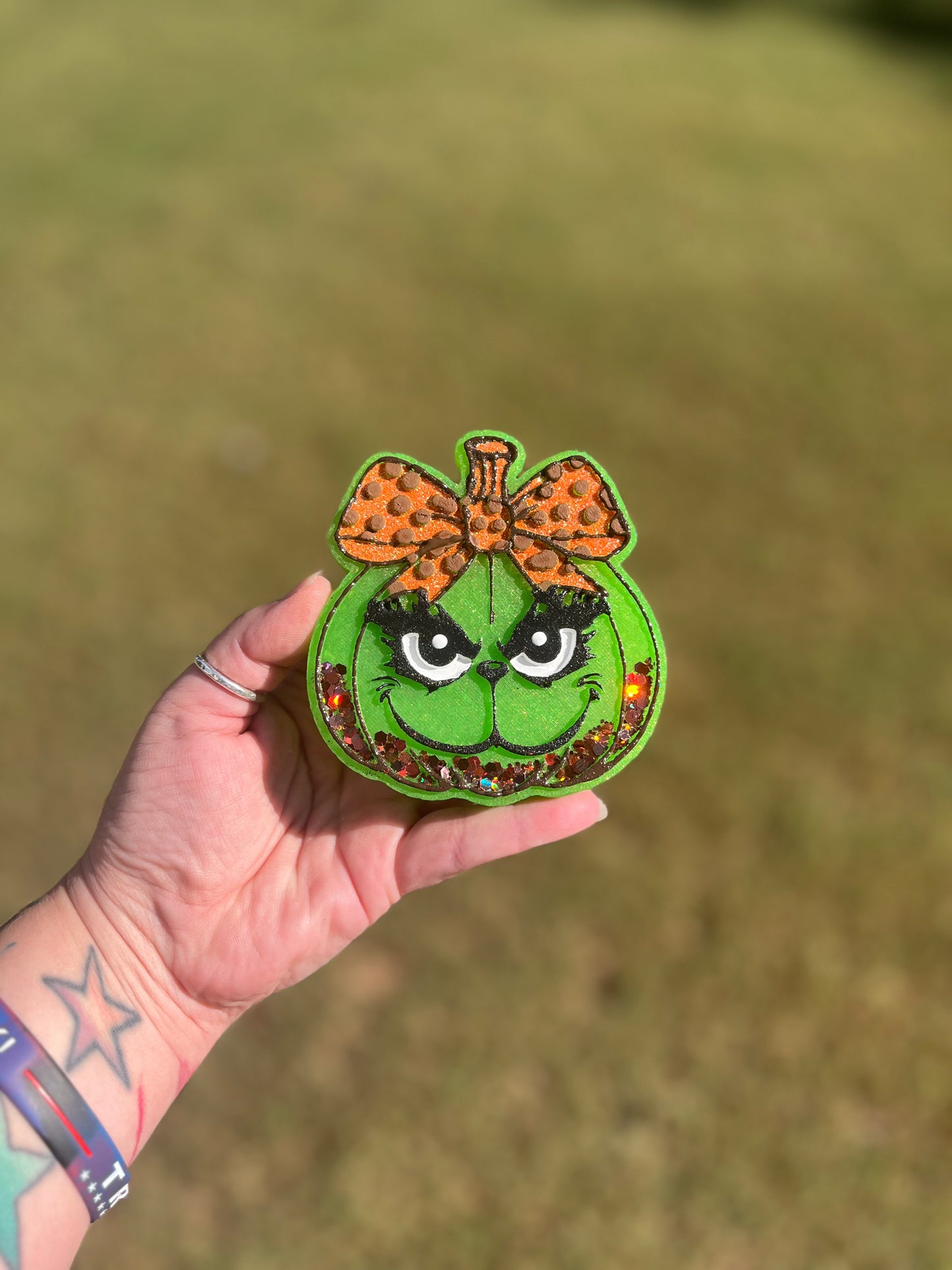 Grinch Pumpkin 🎃