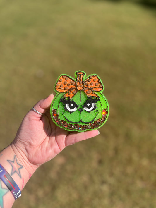 Grinch Pumpkin 🎃