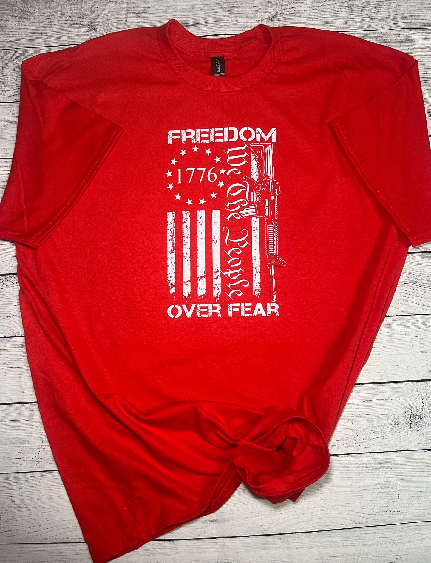 Freedom Over Fear T Shirt