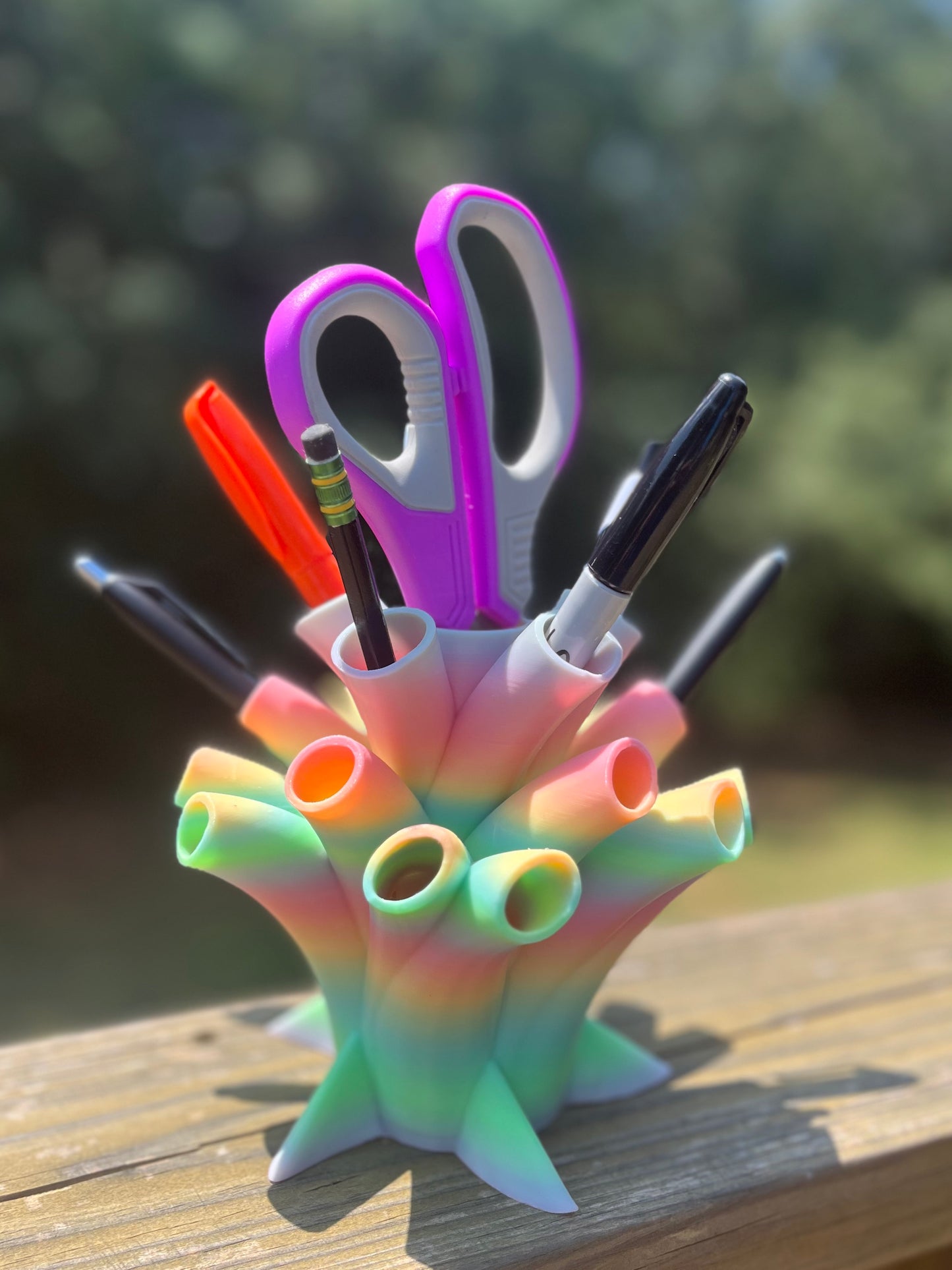 Desktop Organizer/Pen Holder (Glow in the Dark)