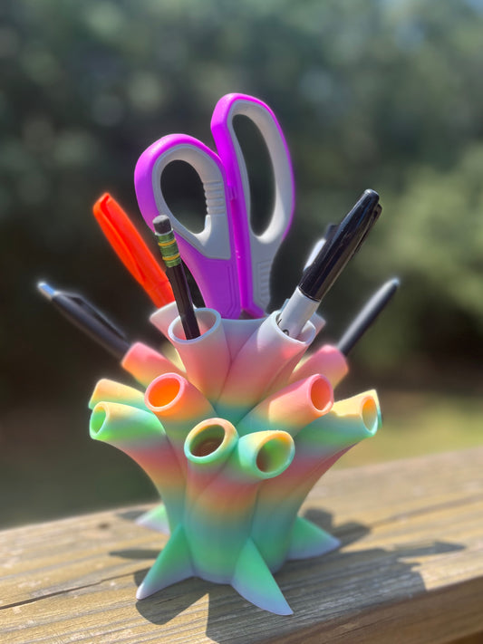 Desktop Organizer/Pen Holder (Glow in the Dark)