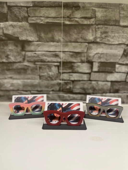 Glasses Business Card Holders