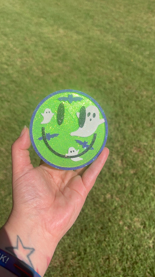 Halloween Smiley (glow in the dark)