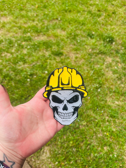 Skull w/Hard Hat