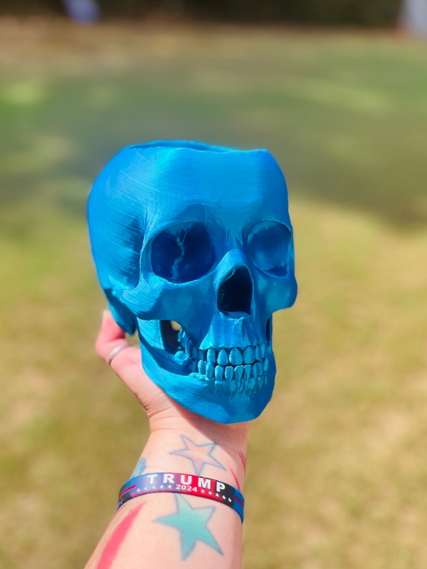 Skull Desk Organizer/Planter