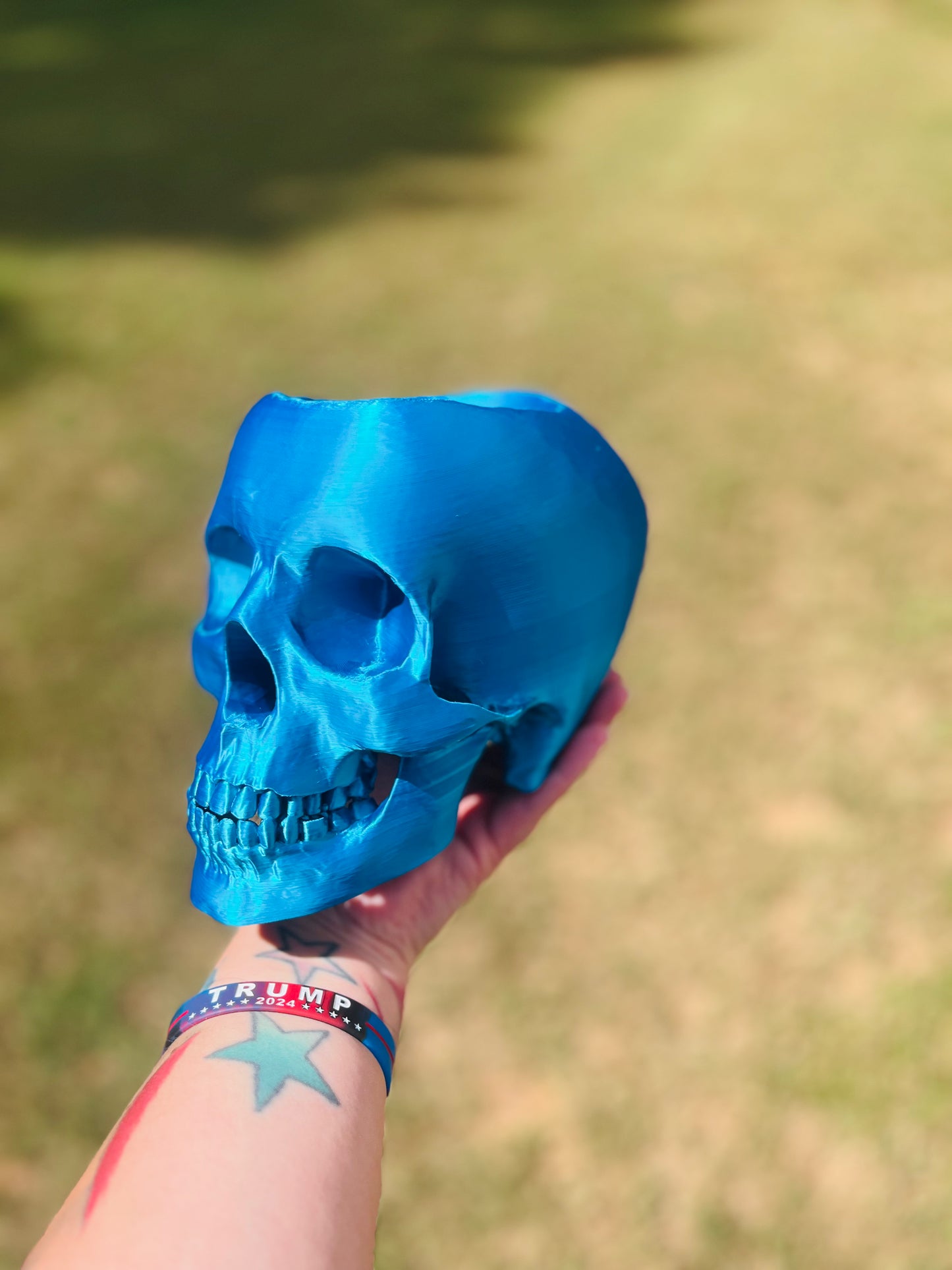 Skull Desk Organizer/Planter