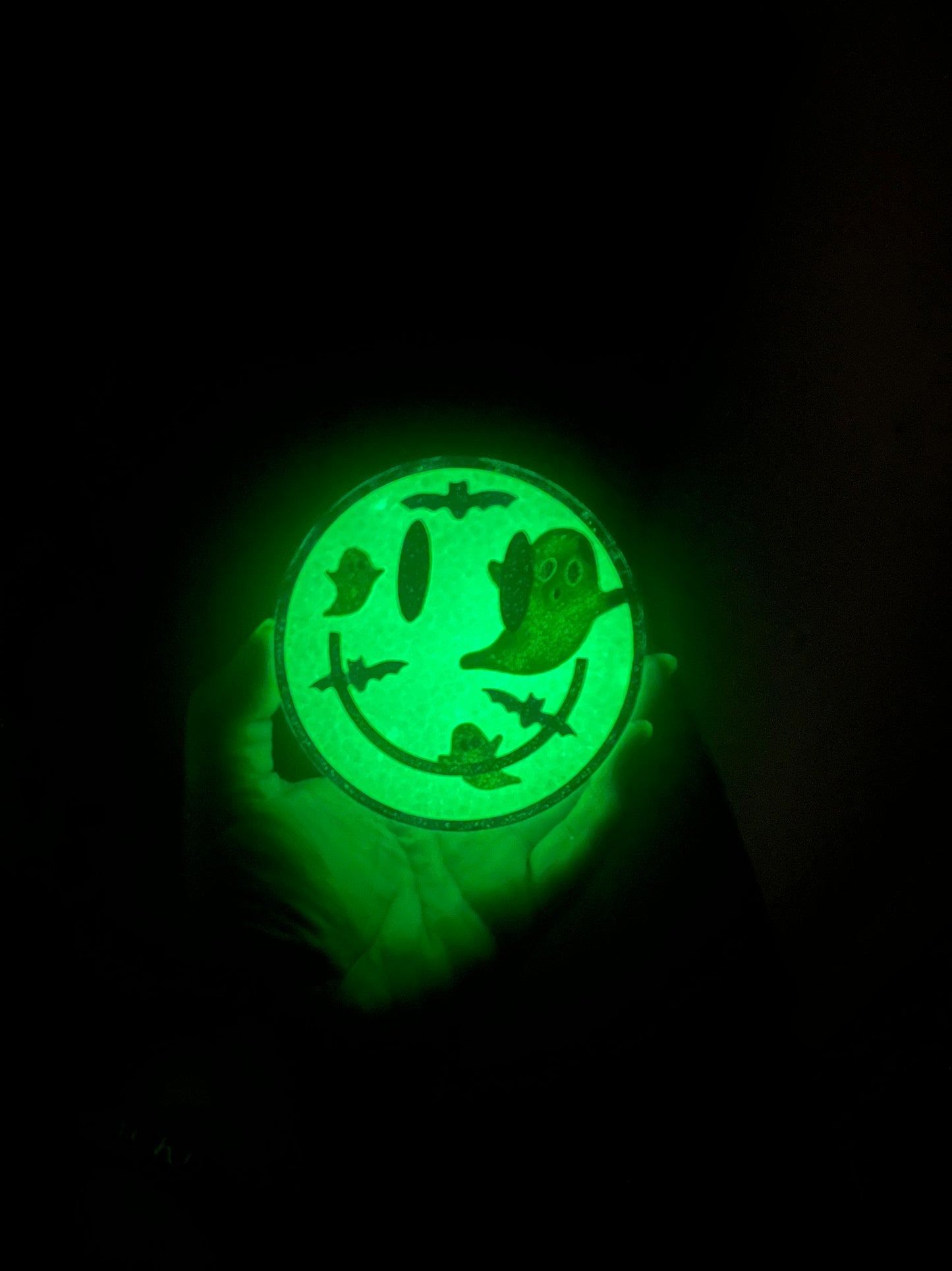 Halloween Smiley (glow in the dark)
