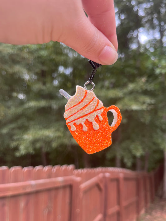 Mini Frappe Vent Clip Orange