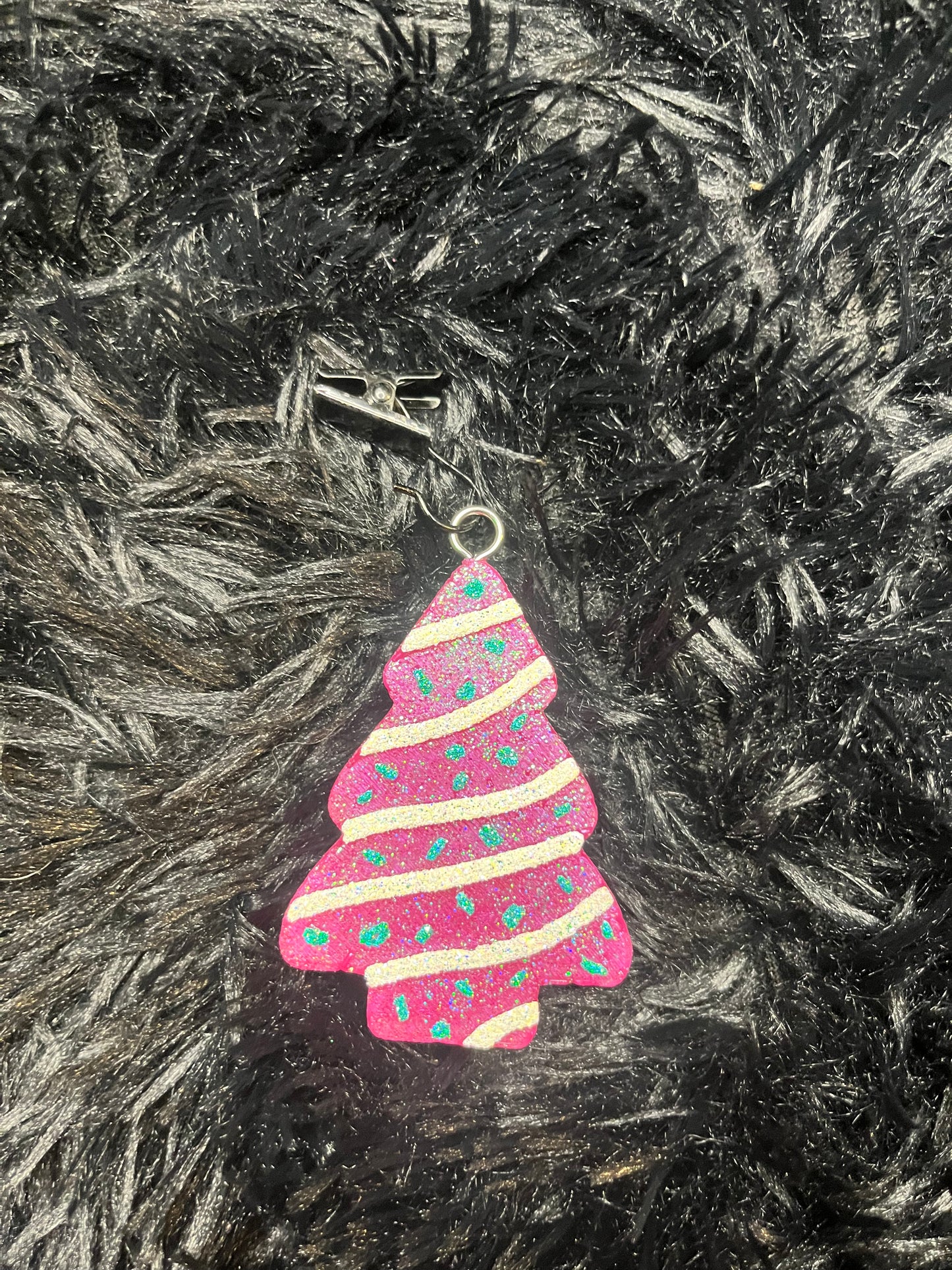 Hot Pink Mini Tree Vent Clip