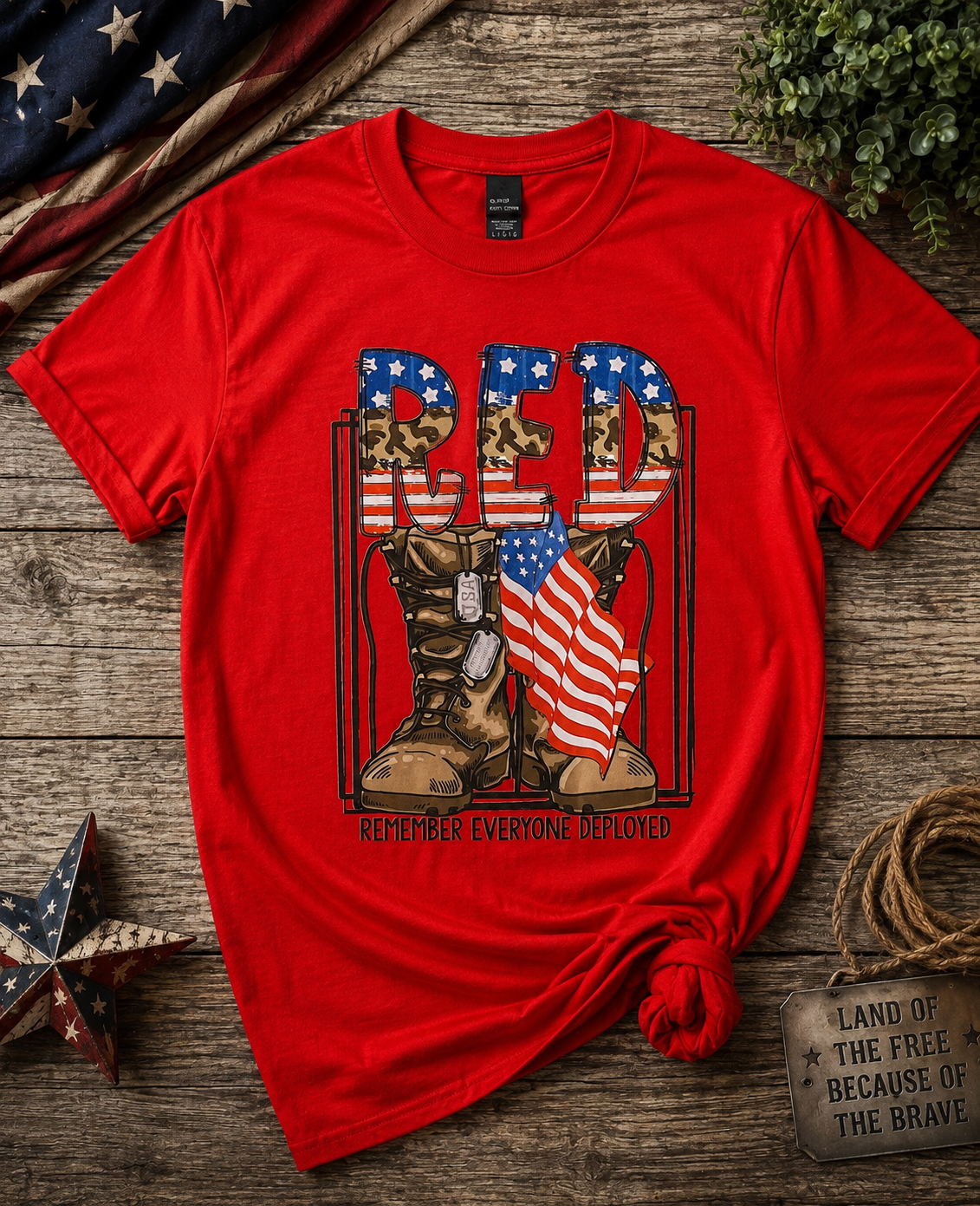 R.E.D T Shirt