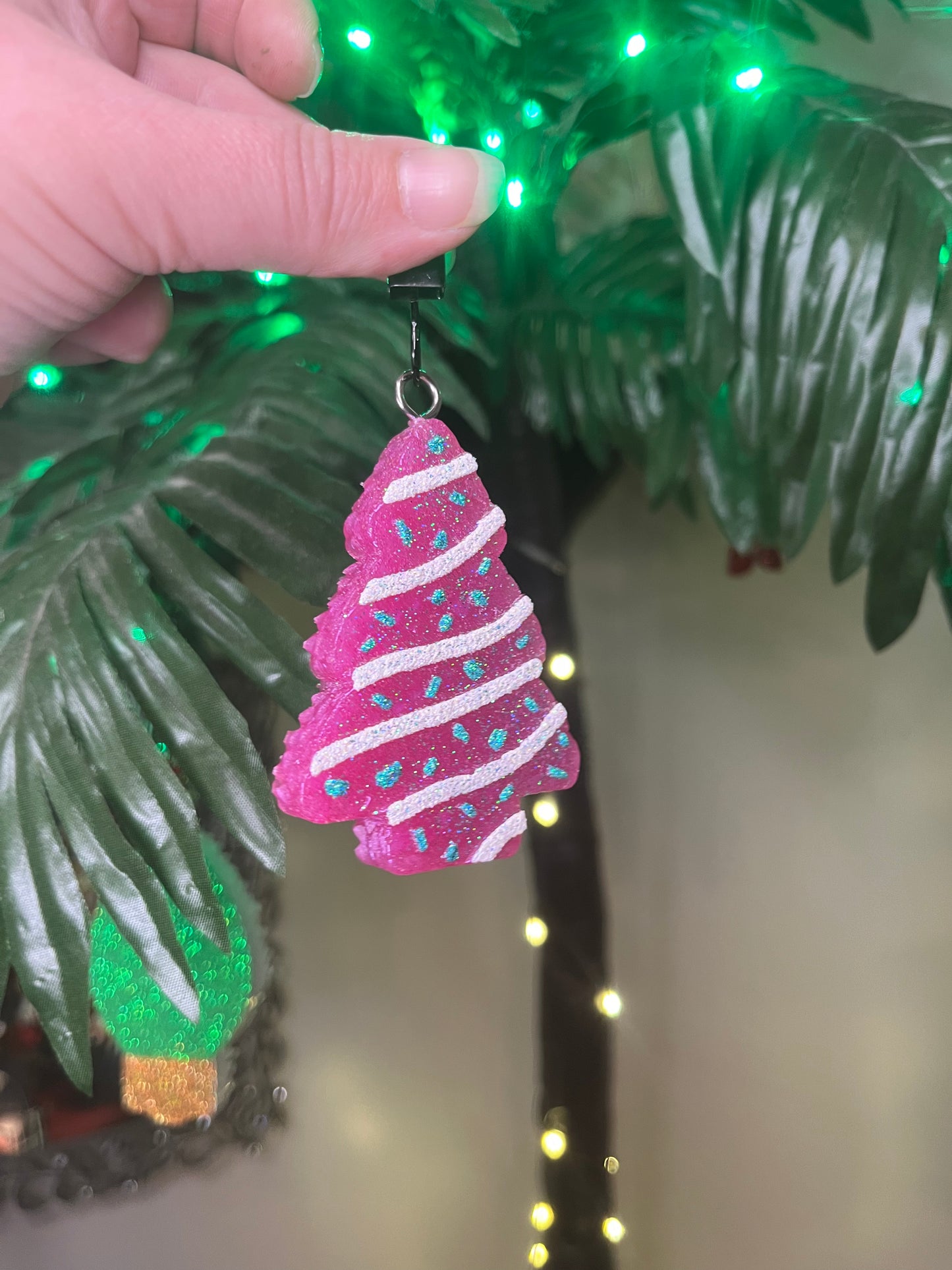 Hot Pink Mini Tree Vent Clip