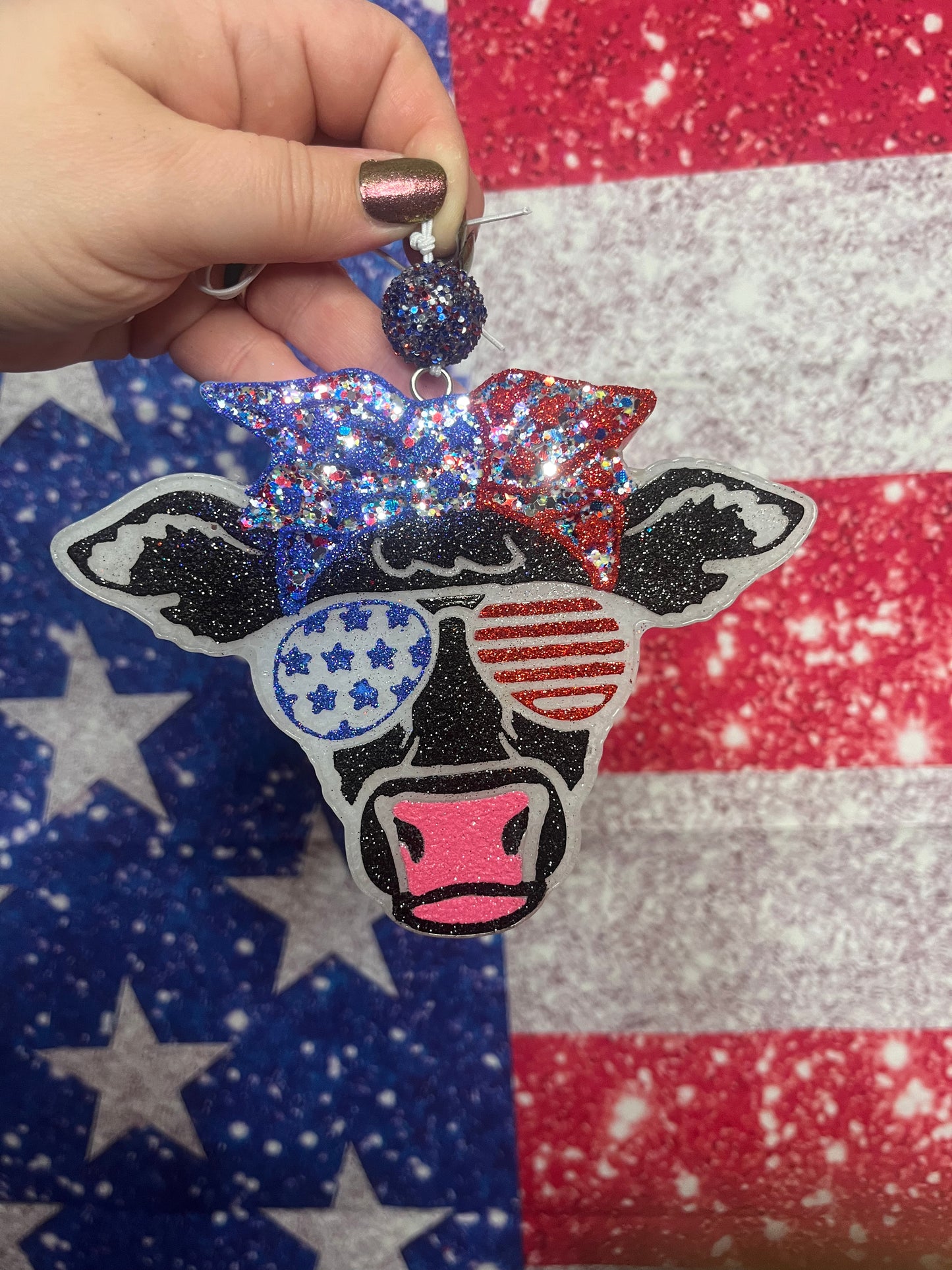 Patriotic Cow