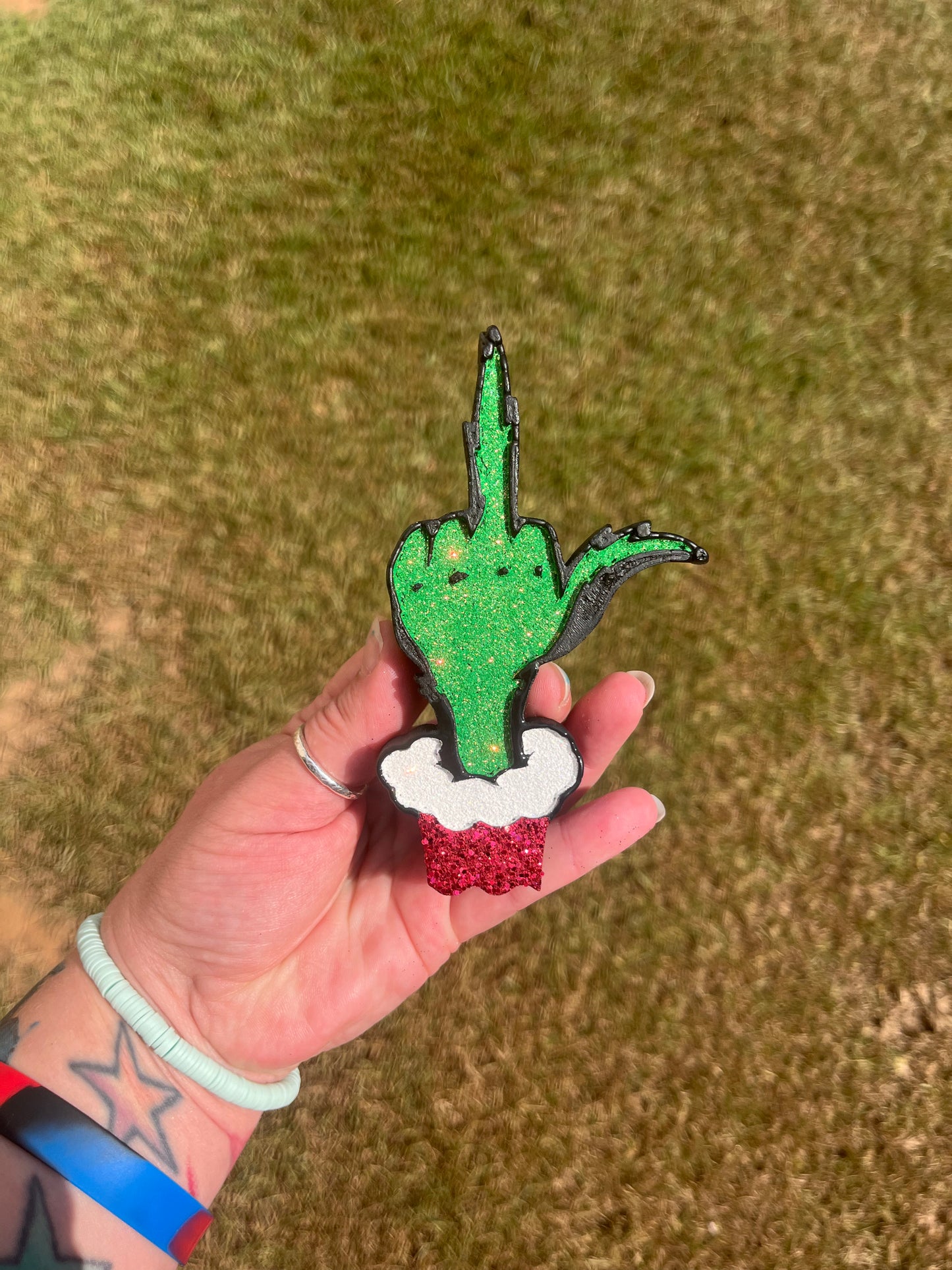 Grinch Finger