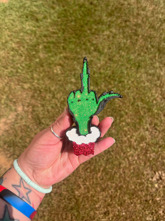 Grinch Finger