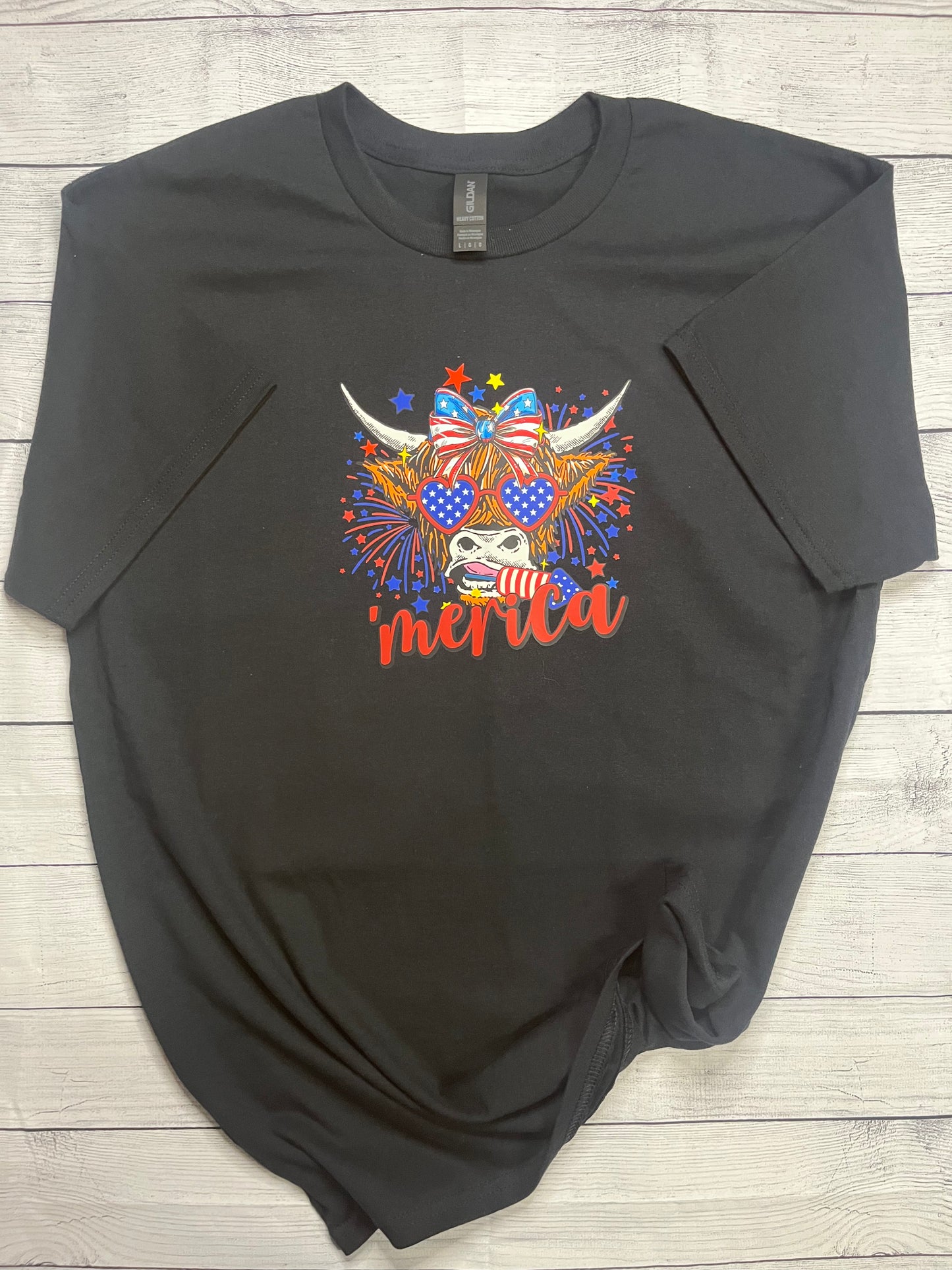 Merica Cow T Shirt