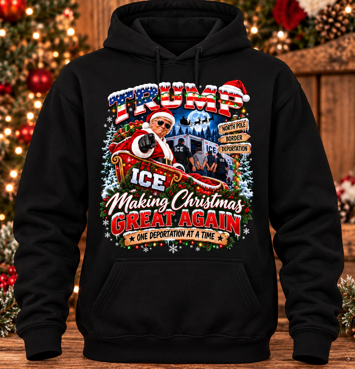 Trump Christmas Hoodie (PRE ORDER)