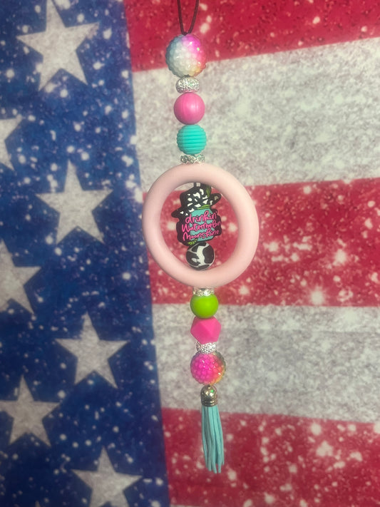 Watermelon moonshine car charm