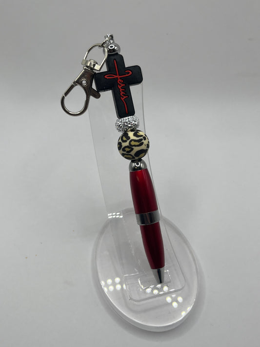 Mini Pen Keychain Jesus