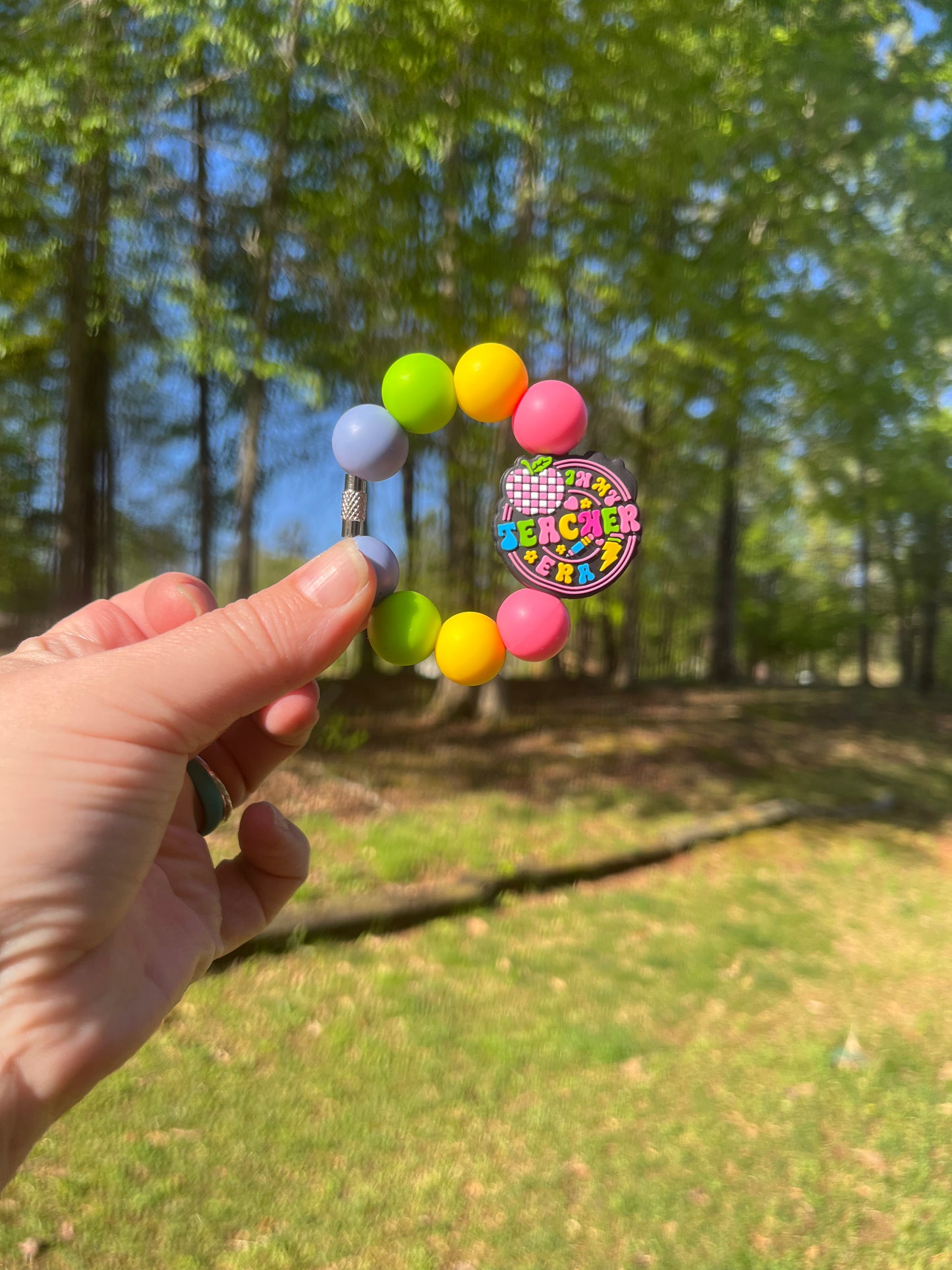 Teacher Cup Charm