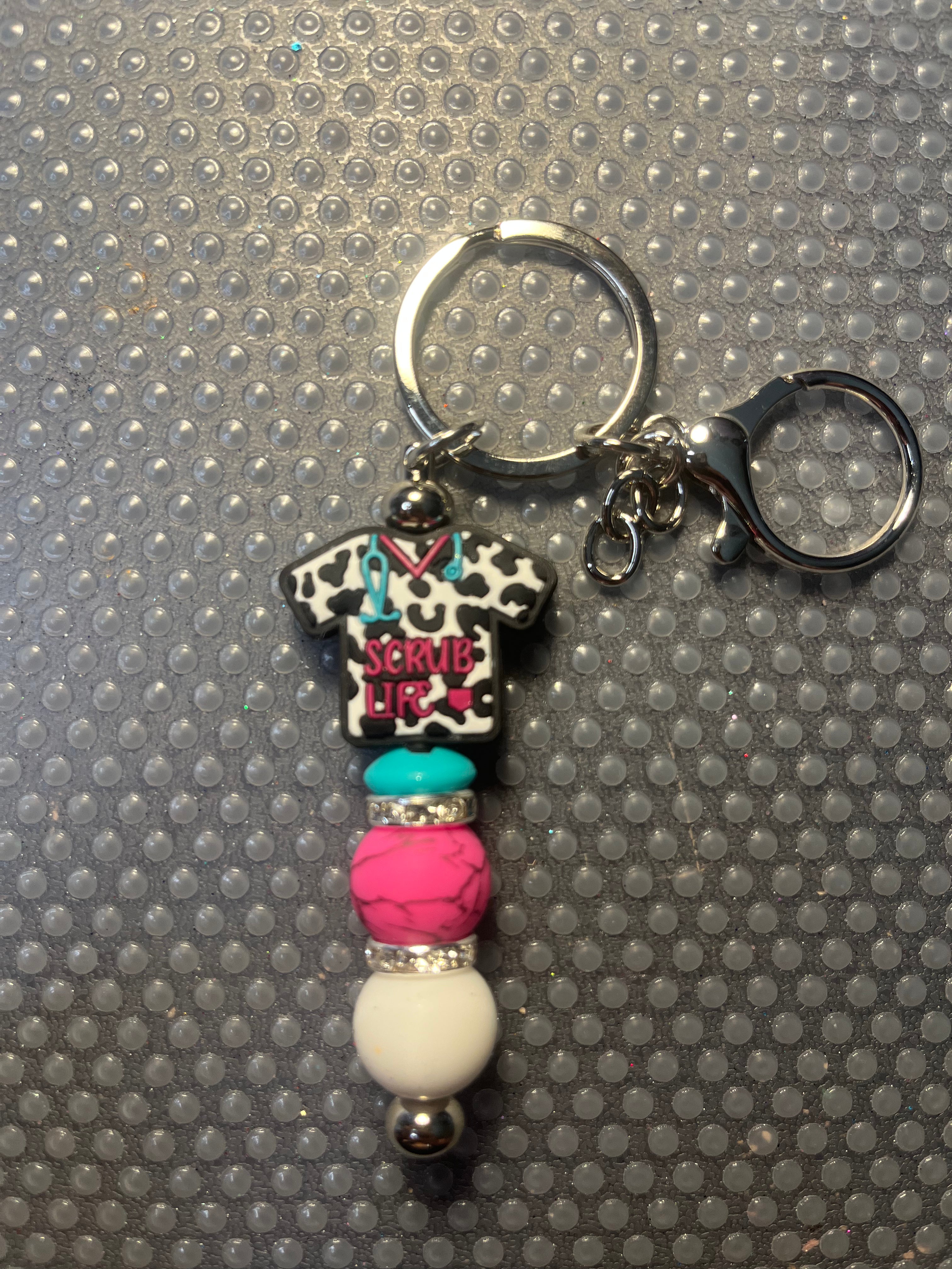 Scrub Life Keychain – Autumn’s Creations