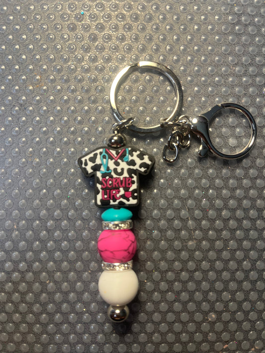 Scrub Life Keychain