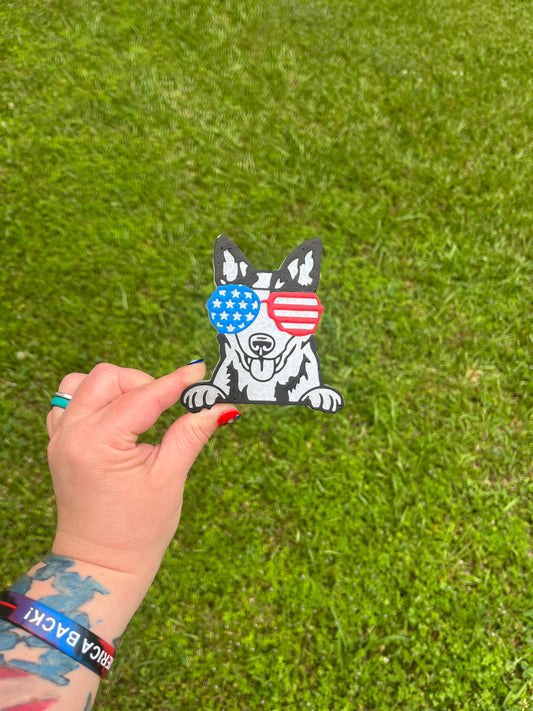 Patriotic Dog