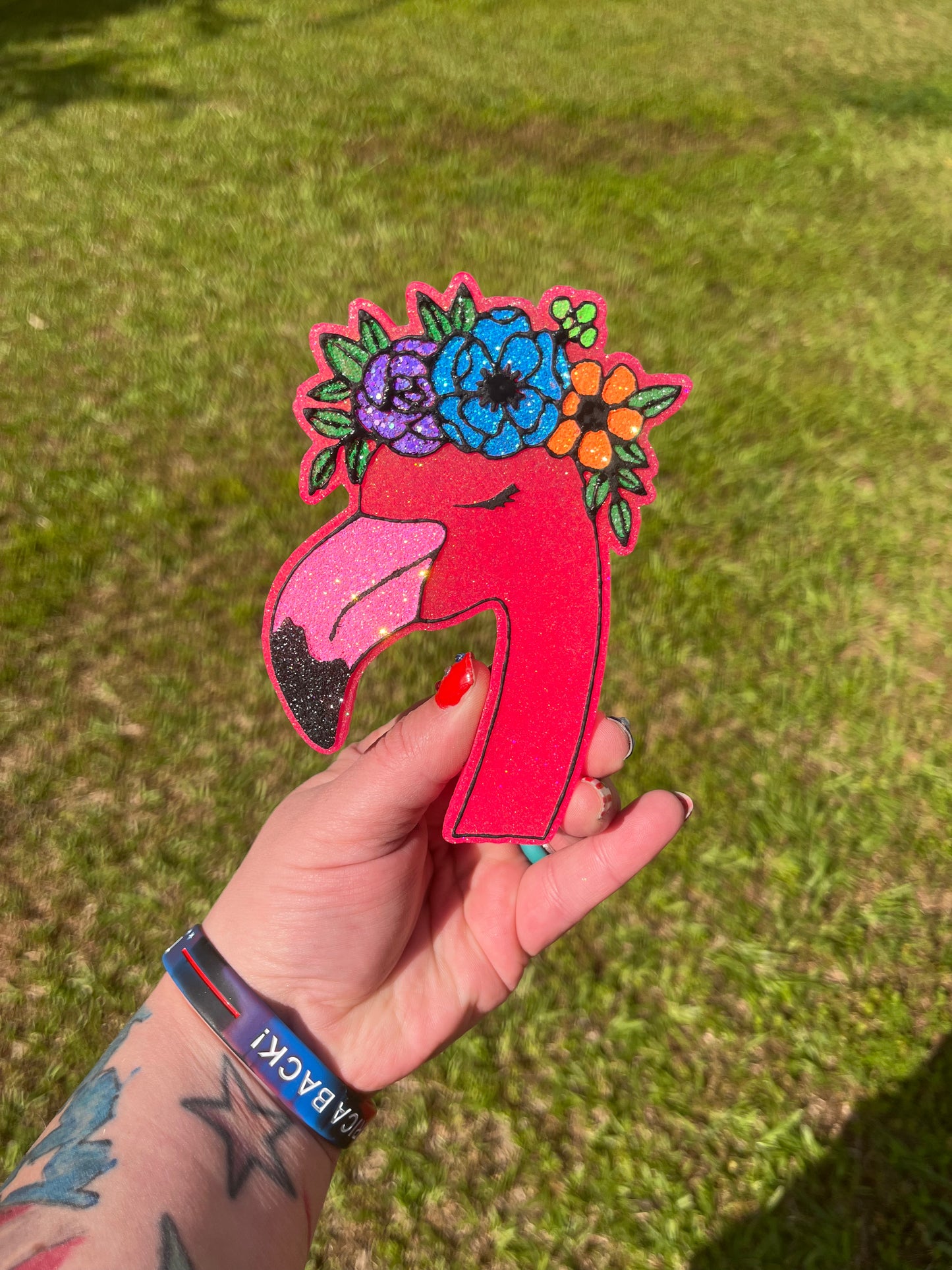 Floral Flamingo 🦩