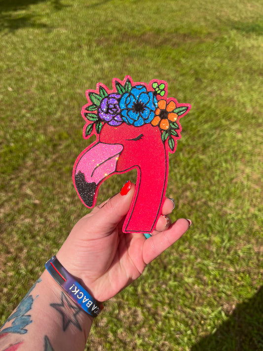 Floral Flamingo 🦩