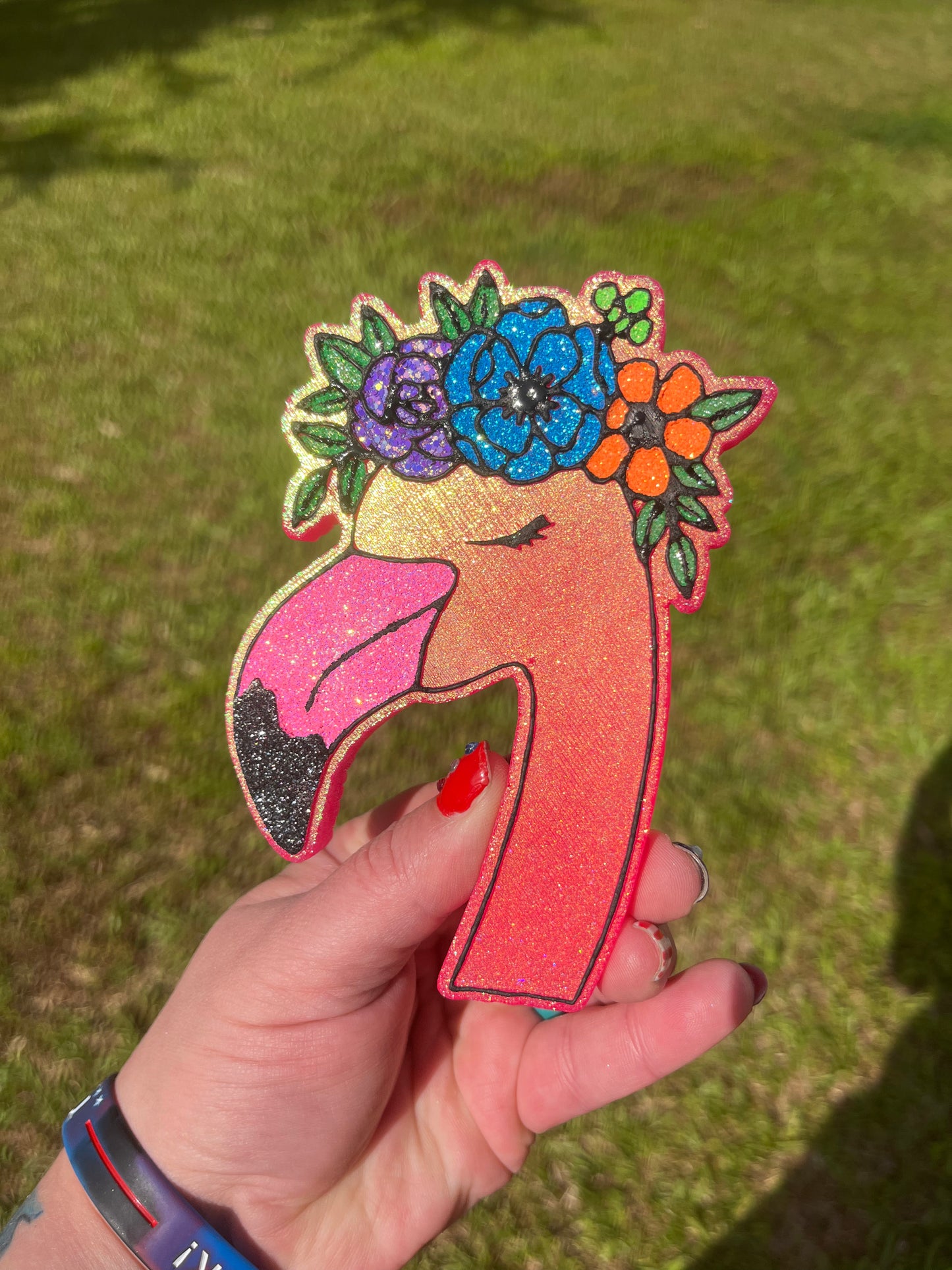 Floral Flamingo 🦩
